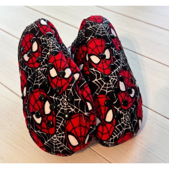 PAW PATROL SPIDERMAN SLIPPER SOCKS Kids 4.5-7.5 Boys Girls Slippers Winter S - Picture 8 of 12